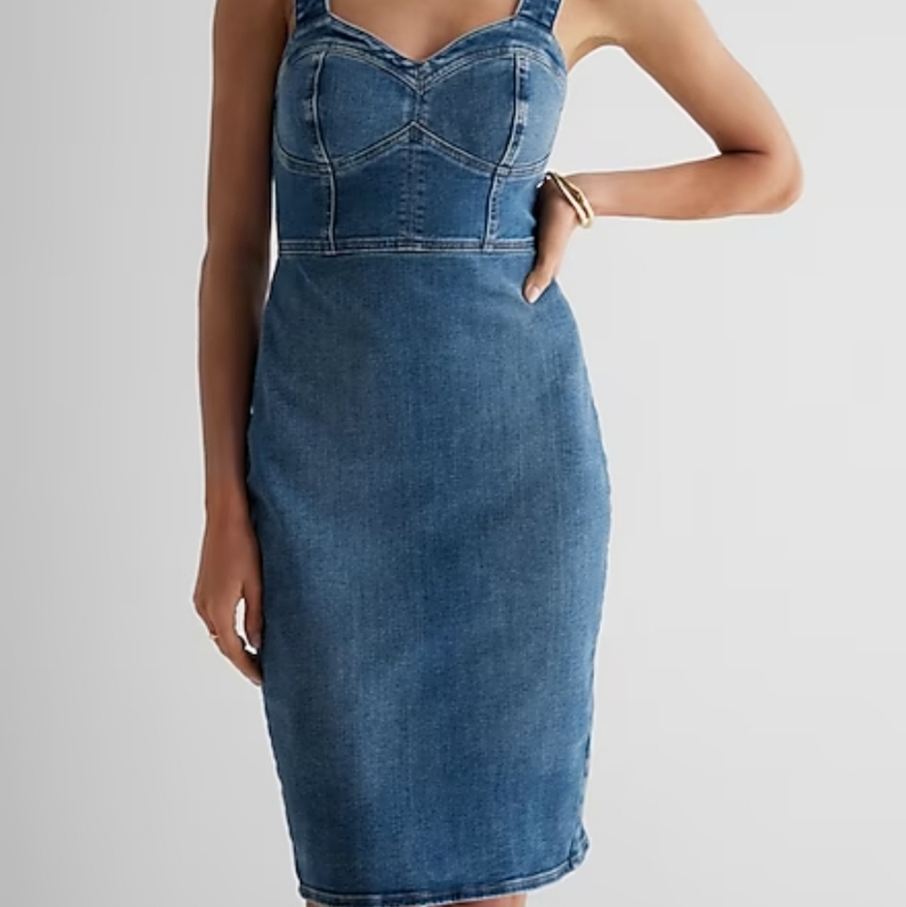 Express Demin Dress Size 4
